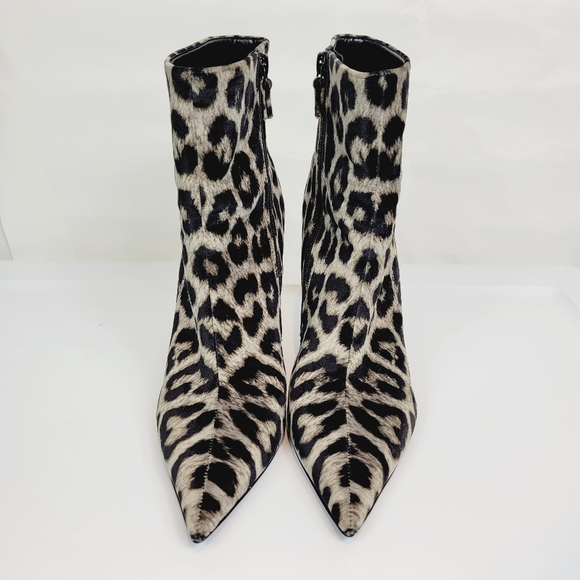 Stella McCartney leopard print heeled booties - Picture 3 of 6